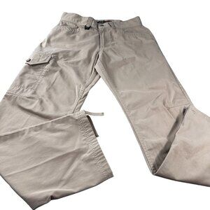 Under Armour Chino Khaki Pants Mens Drawstring Ankle Cargo Pocket Trousers
